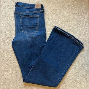 AE Low Rise Flare Jeans
